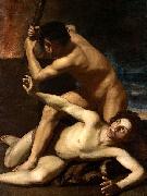 Bartolomeo Manfredi Cain Kills Abel USA oil painting artist